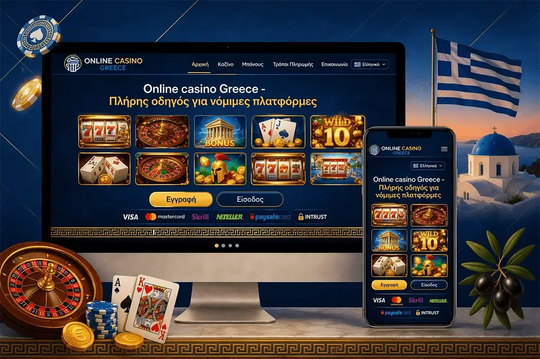 Online casino Greece - Πλήρης οδηγός για νόμιμες πλατφόρμες